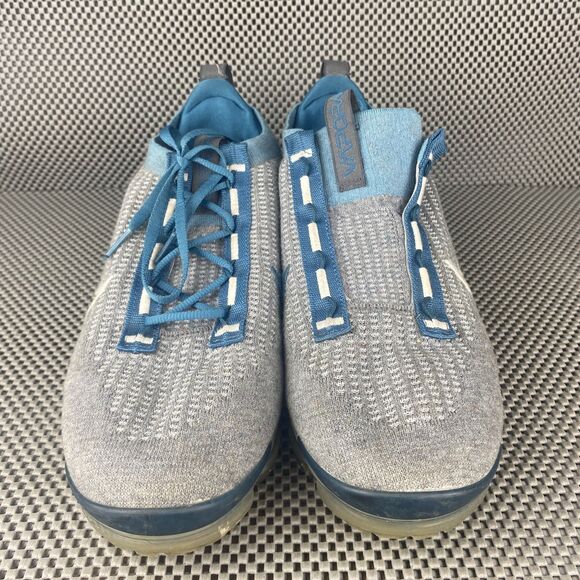 Nike Air VaporMax 2021 Flykit Sneakers Mens 12 Rift Blue Logo Lace Up DC9394-400 main image 7